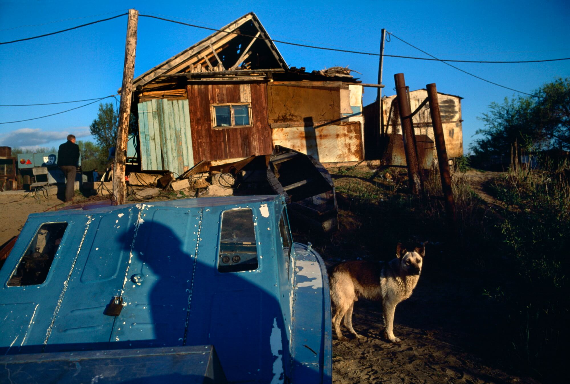 Russie, village près d'Astrakhan, 1997. - © Reza